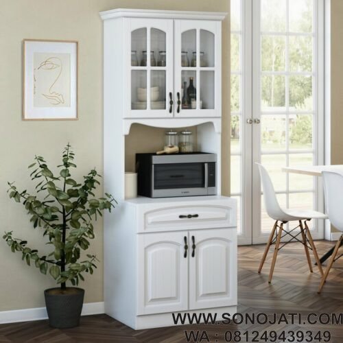 Rak Dapur Minimalis Putih Amezquita