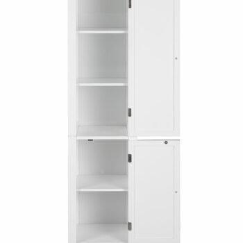 Rak Dapur Putih Elegan Romulus
