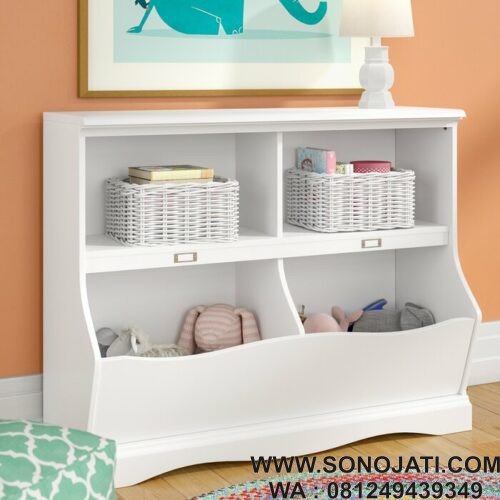 Rak Tempat Mainan Anak Putih Oundle 32.8