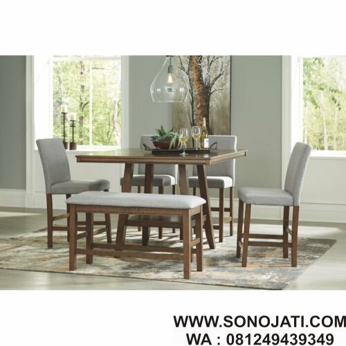 Set Meja Makan Jasinski 6 Piece
