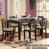Set Meja Makan Minimalis Alabama Modern