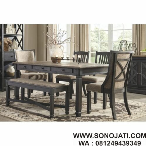 Set Meja Makan Minimalis Ventanas