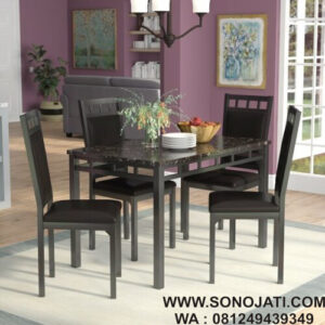 Set Meja Makan Murah Bernice
