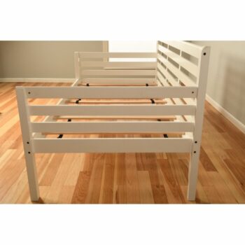 Bale Bale Minimalis Putih Schwenksville Twin Solid