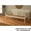 Bale Bale Minimalis Putih Schwenksville Twin Solid