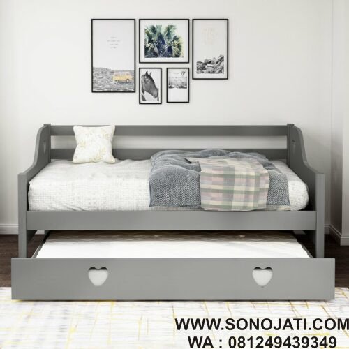 Bale Bale Modern Abu Abu Amando Twin Daybed
