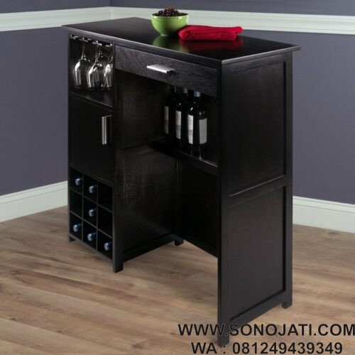 Bufet Bar Minimalis Valencia Wine Bar
