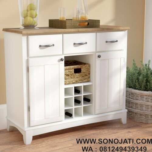 Bufet Dapur Minimalis Modern Presswood Traditional