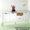 Bufet Dapur Minimalis Putih Dowler