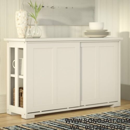 Bufet Dapur Putih South Miami
