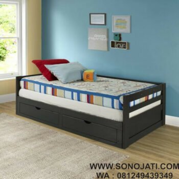 Daybed Kayu Jati Blaisdel Extending