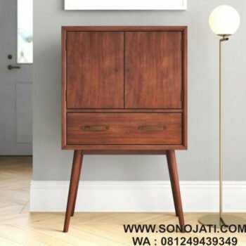 Kabinet Bar Skandivanian Morris 4 Bottle