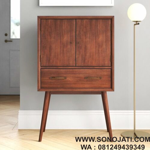 Kabinet Bar Skandivanian Morris 4 Bottle
