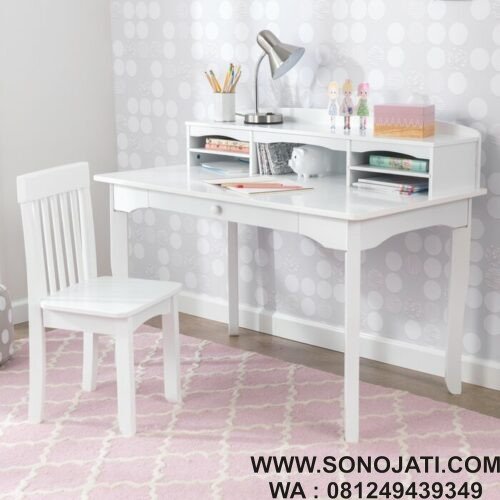 Meja Belajar Kayu Avalon Kids
