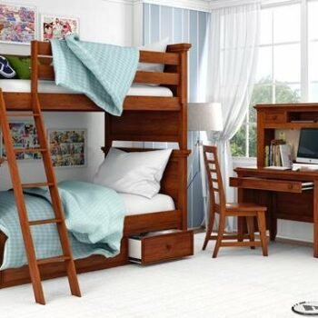 Meja Belajar Minimalis Poulan Kids Study Desk