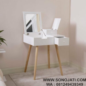 Meja Rias Minimalis Nuccio Solid Wood