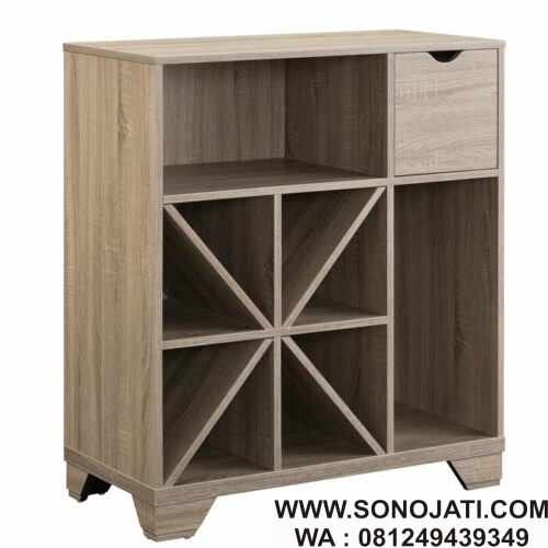 Rak Bar Minimalis Heid Wine Rack Rak Bar Minimalis Heid Wine Rack