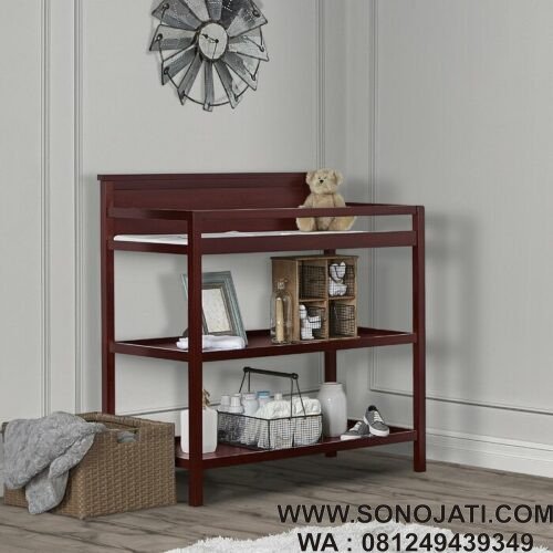 Rak Pakaian Bayi Dossett Changing Table