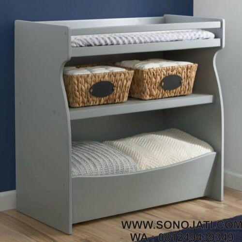 Rak Peralatan Bayi 2-in-1 Changing Table