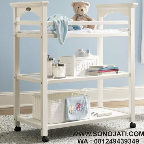 Rak Perlengkapan Bayi Lauren Changing Table