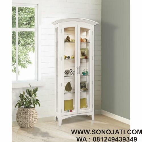 Lemari Hias Minimalis Stubbs Curio