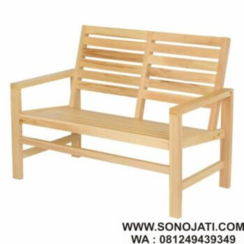 Bangku Taman Minimalis Kayu Cambridge