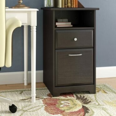 Lemari Arsip Minimalis Vertikal 2 Laci Hillsdale
