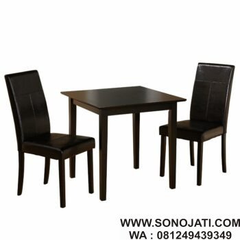 Set Makan Kayu Solid Nalini 3 Buah