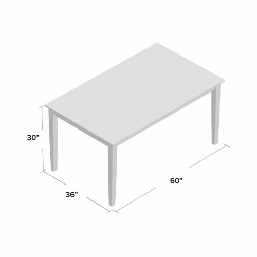Set Meja Makan 6 Bagian Modern Alabama Set Meja Makan 6 Bagian Modern Alabama