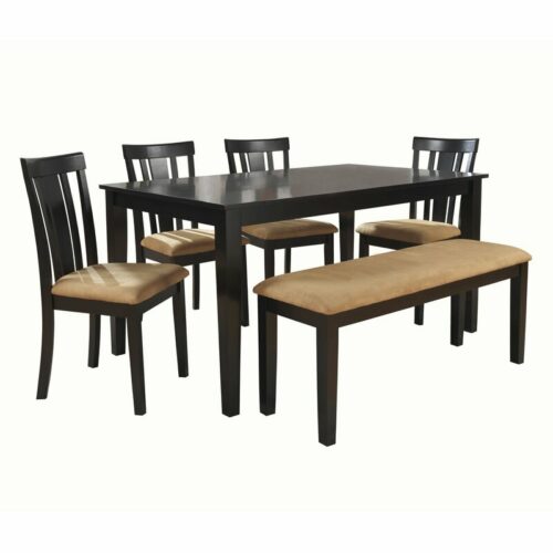 Set Meja Makan 6 Bagian Modern Alabama Set Meja Makan 6 Bagian Modern Alabama
