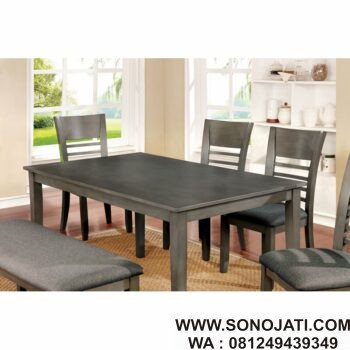 Set Meja Makan Gennessee 6 Buah