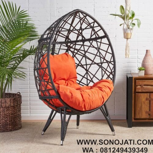 Kursi Ayun Teardrop Borman Wicker
