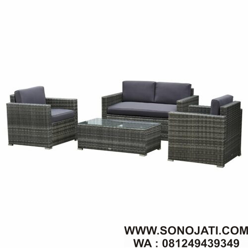 Kursi Rotan Santai Phillipsville Wicker Kursi Rotan Santai Phillipsville Wicker