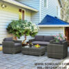 Kursi Rotan Santai Phillipsville Wicker