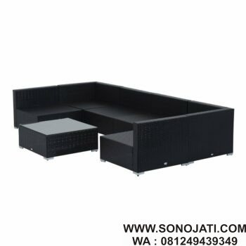 Kursi Rotan Sofa Modern Merton 6
