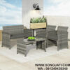 Kursi Sofa Rotan Minimalis Resin Anyaman 4