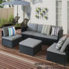 Set Kursi Rotan Sintetis Chelsea-Marie Wicker