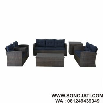 Kursi Rotan Minimalis Kiroko Wicker