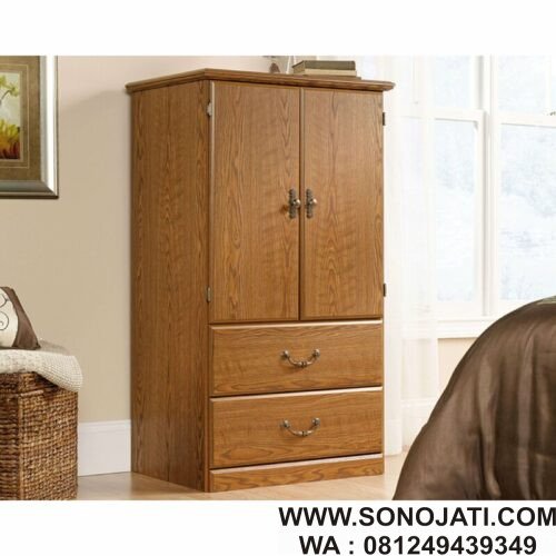 Lemari Baju Kayu Minimalis Woodcraft
