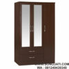 Lemari Pakaian Amiens 3 Pintu 2 Laci