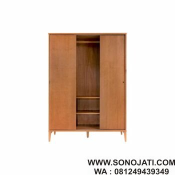 Lemari Sleeding Minimalis Nakiyla Armoire
