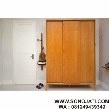 Lemari Sleeding Minimalis Nakiyla Armoire