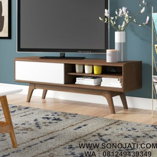 Meja TV Kayu Bates Stand