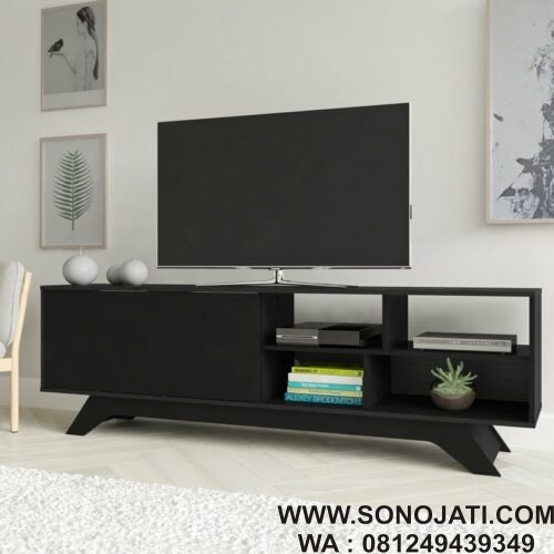 Meja TV Kayu Minimalis Croslin TV Stand