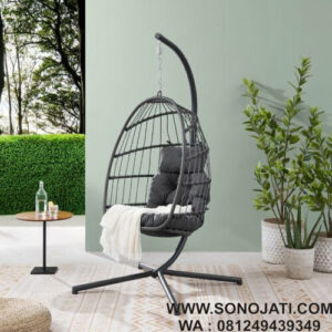 Ayunan Rotan Gantung Charette Hanging