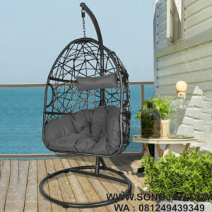 Ayunan Rotan Gantung Hebert Porch