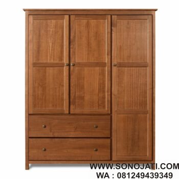 Lemari Pakaian Minimalis Shaker Wardrobe