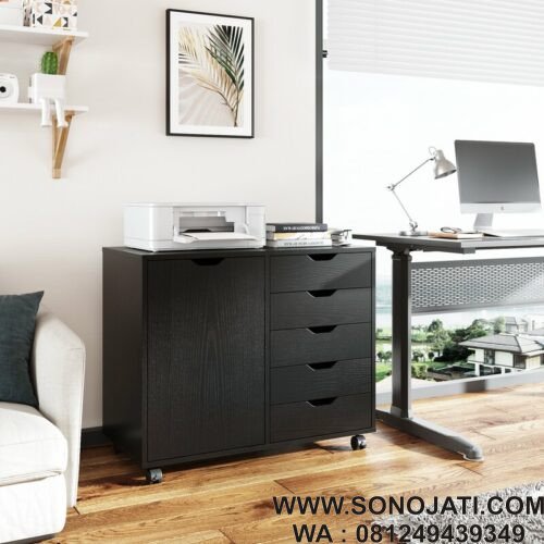 Meja Komputer dan Printer DEVAISE 5