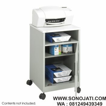 Meja Printer Kayu Mobile Stand