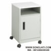 Meja Printer Kayu Mobile Stand